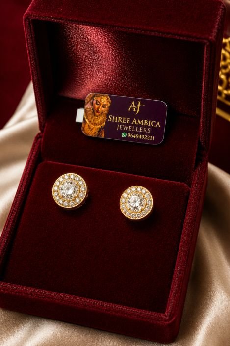 Crystal Bloom Studs