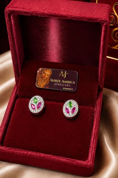 Crystal Bloom Studs