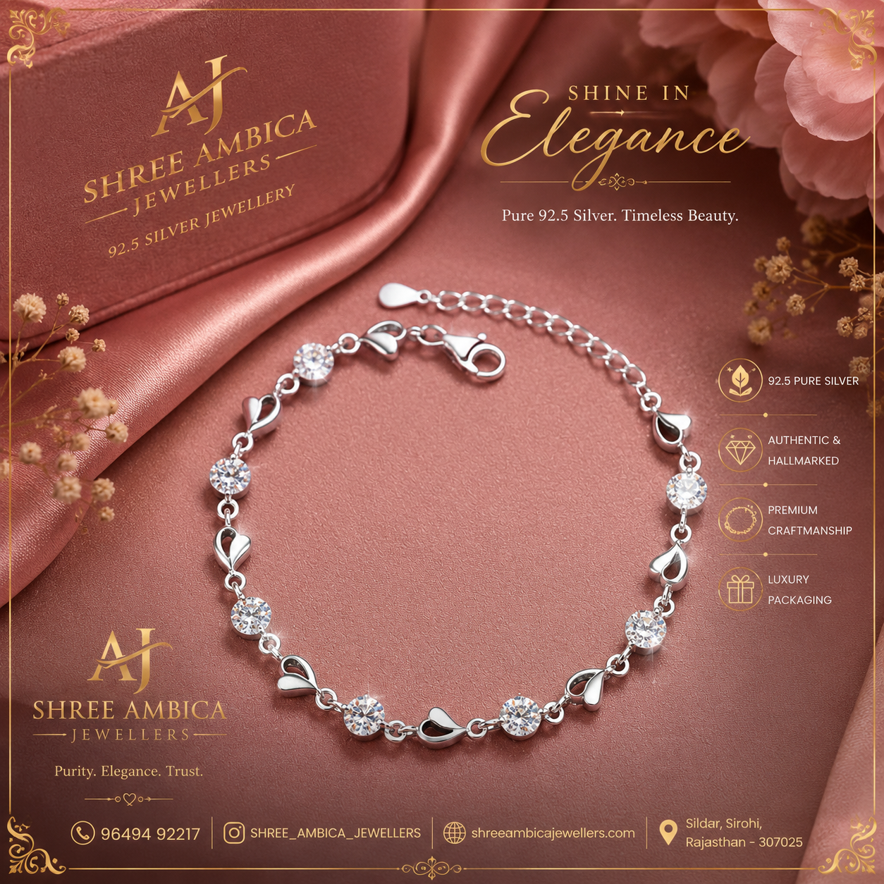  Ladies Bracelet